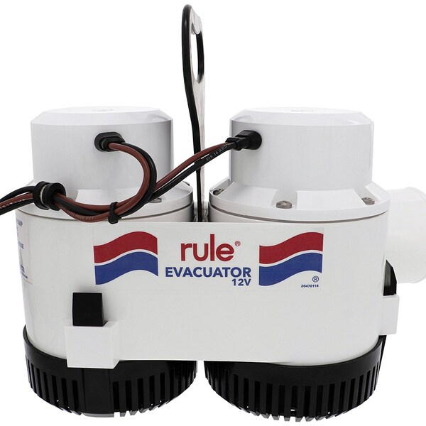 Rule GPH Evacuator Pump, 12V 7700D - main